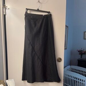 DKNY Black A-Line Women's Skirt